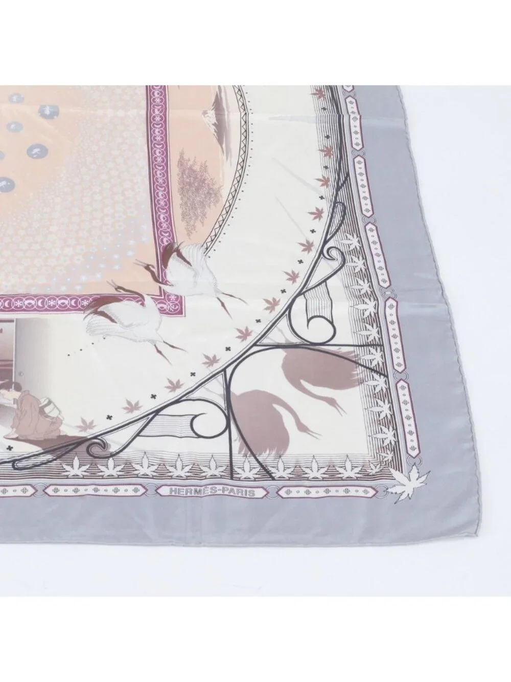 Hermes Carre 90 Chaque Rencontre Est Unique Era One Meeting Silk 100% Scarf